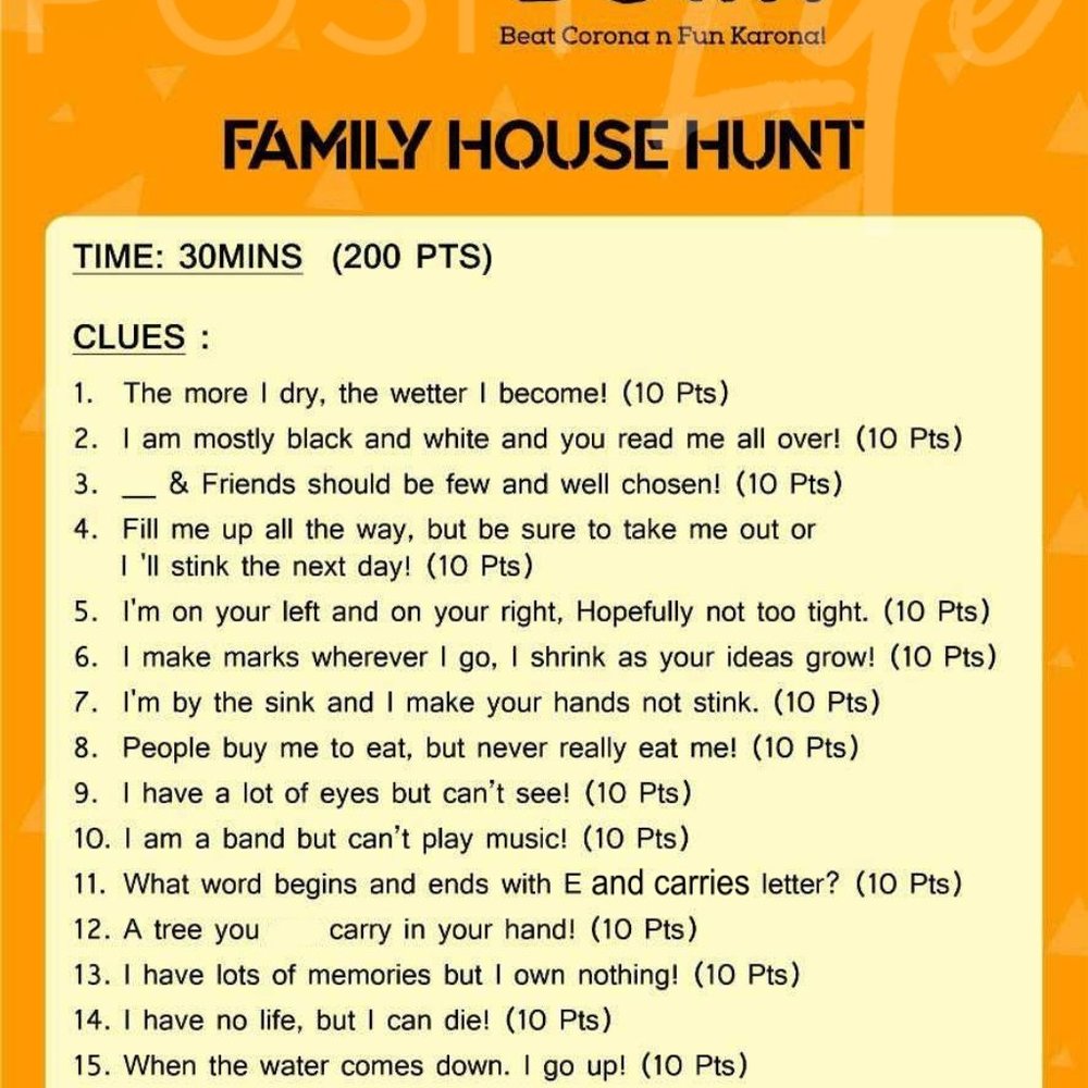 Treasure hunt